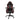 Red leather Pro XL gaming chair with cushions front