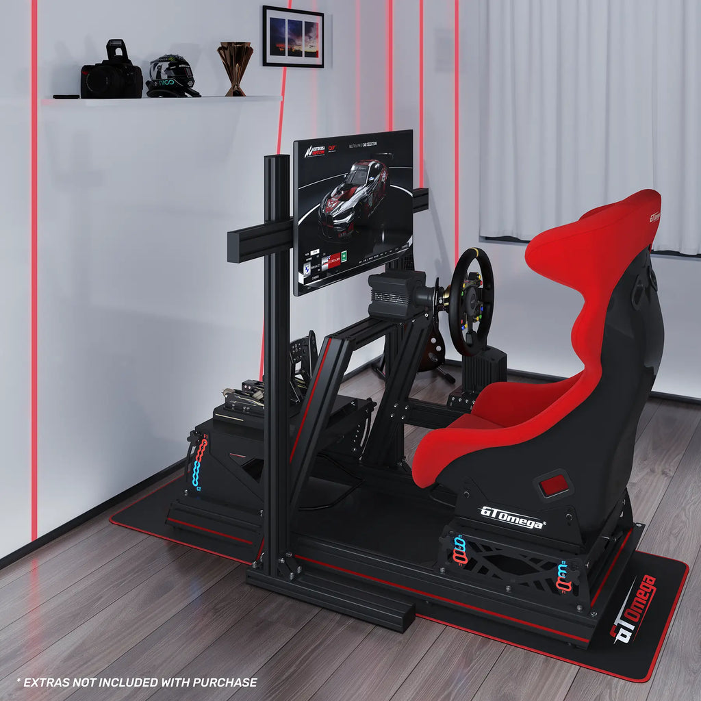 HYBRID Aluminium Profile Cockpit for Sim Racing GT Omega