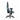 Light Blue Fabric Zephyr gaming chair right side